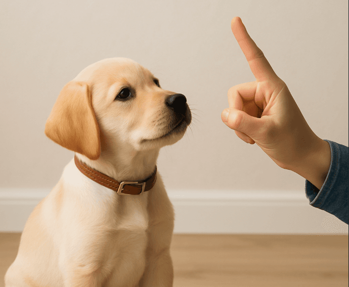 Jak nauczyć szczeniaka komendy "siad"